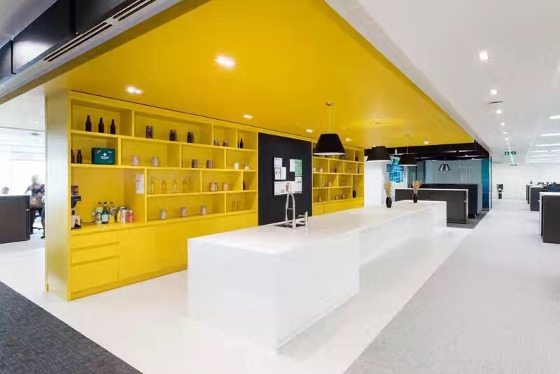 2019办公室装修流行色之Primrose Yellow 樱草黄